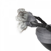 babakocsi keszty� - Linen Grey Linen Grey